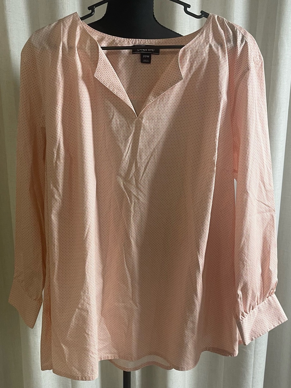 Lands End Womens Lightweight Long-Sleeve Shirt